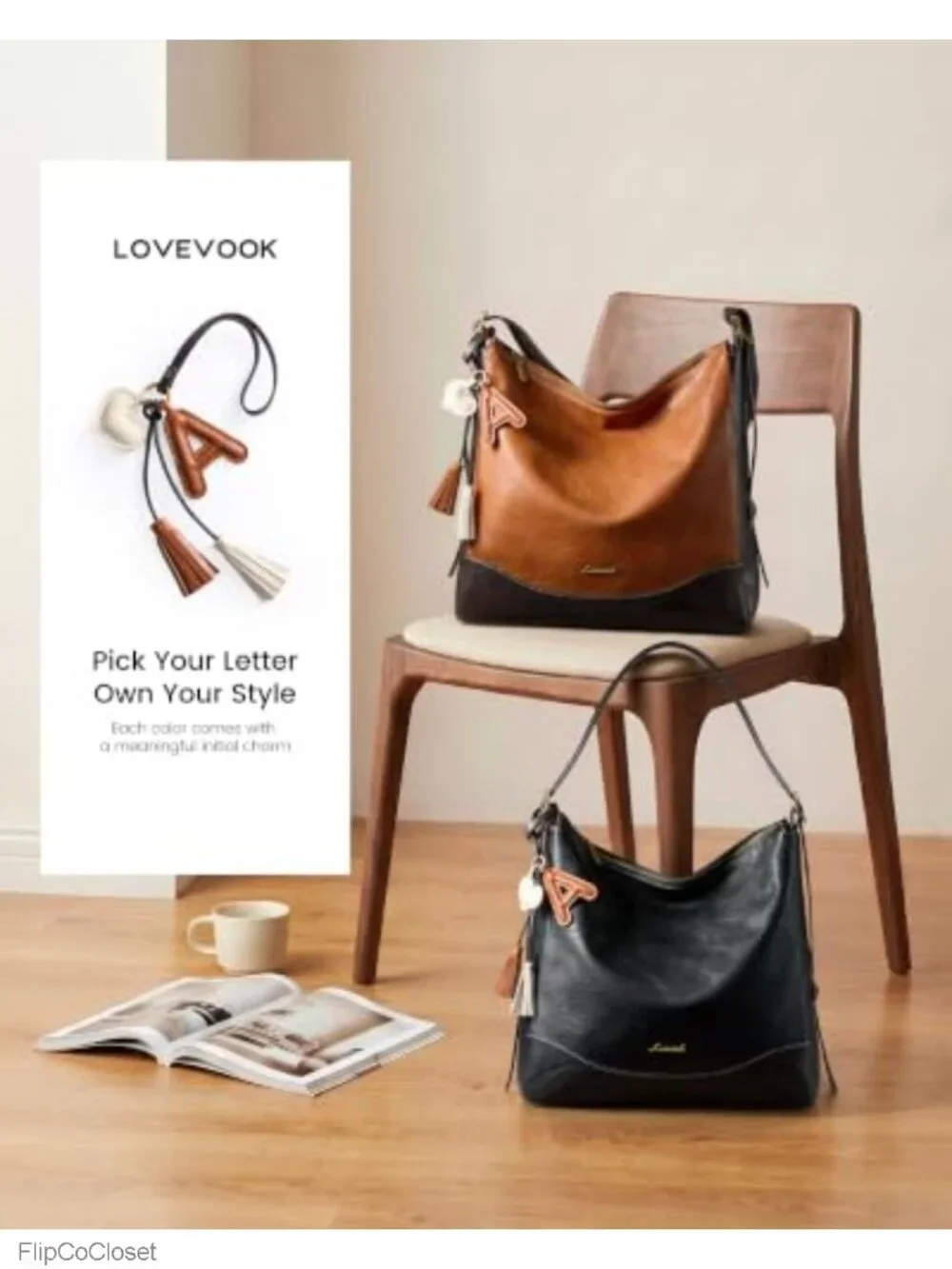 Hobo Bag for Women Faux Leather Crossbody Shoulder Handbag